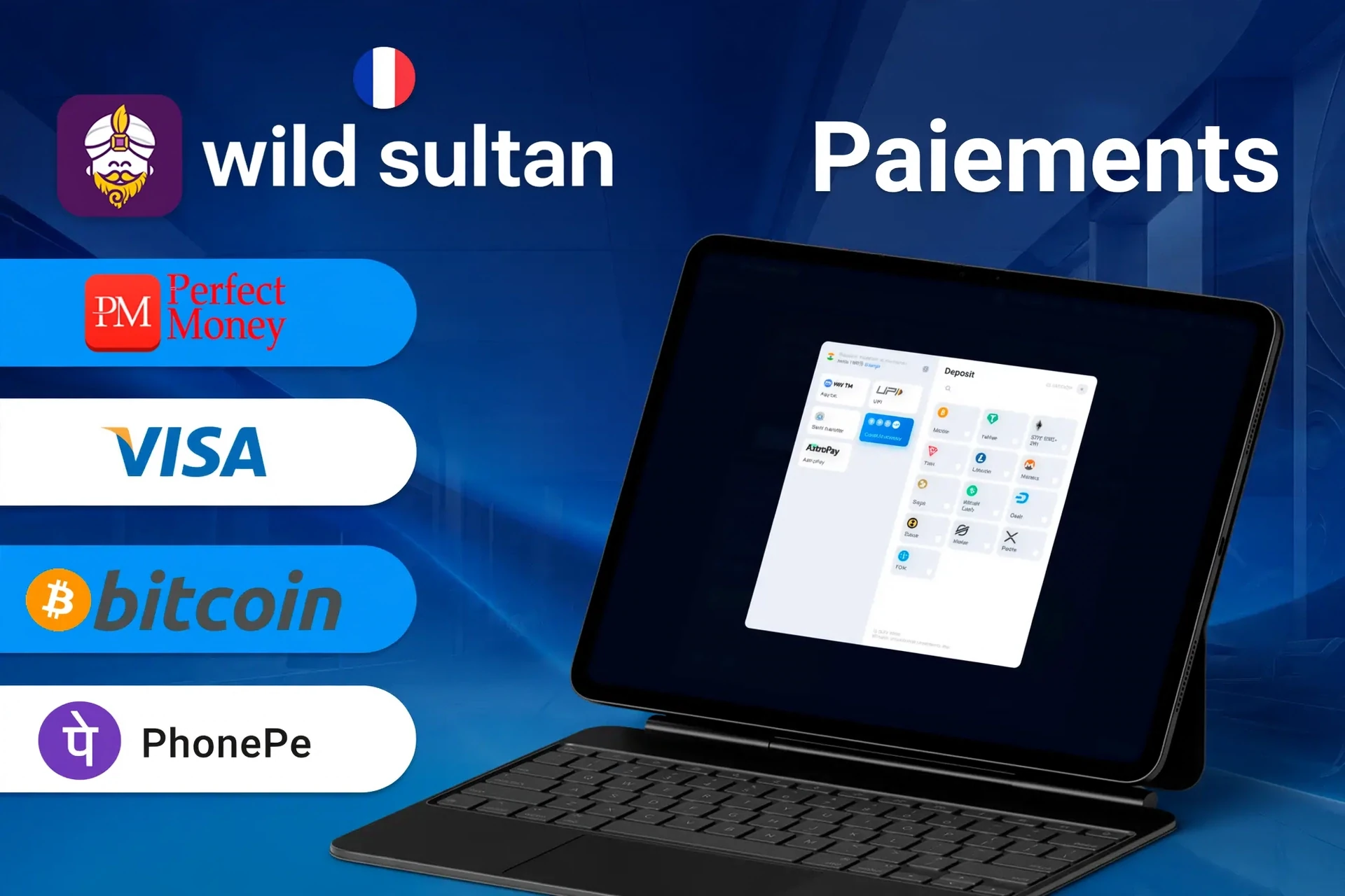 1Win payment methods including Perfect Money, Visa, Bitcoin, and PhonePe for quick and secure transactions