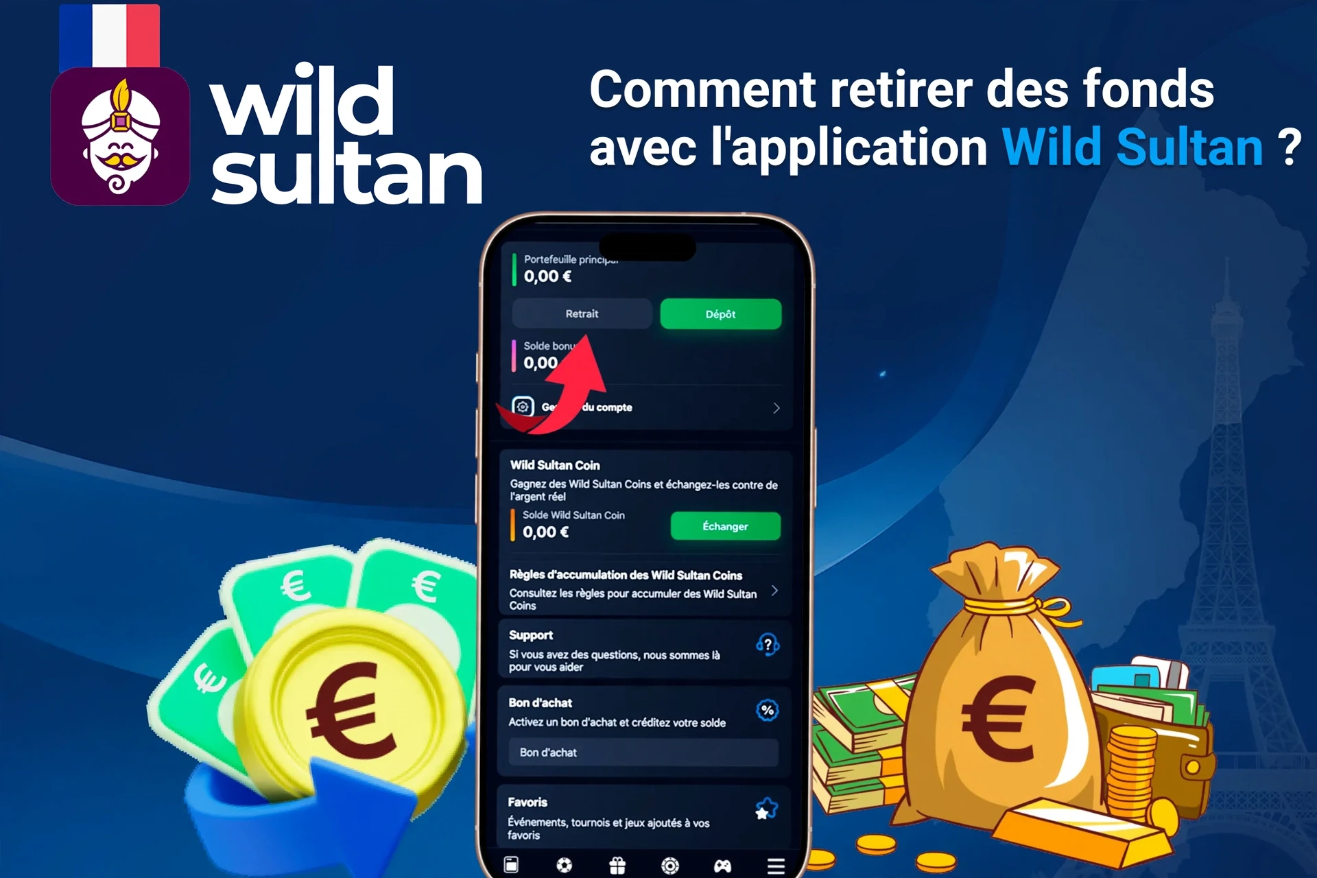 Processus d'inscription sur l'application mobile Casino Night avec options de connexion sociale